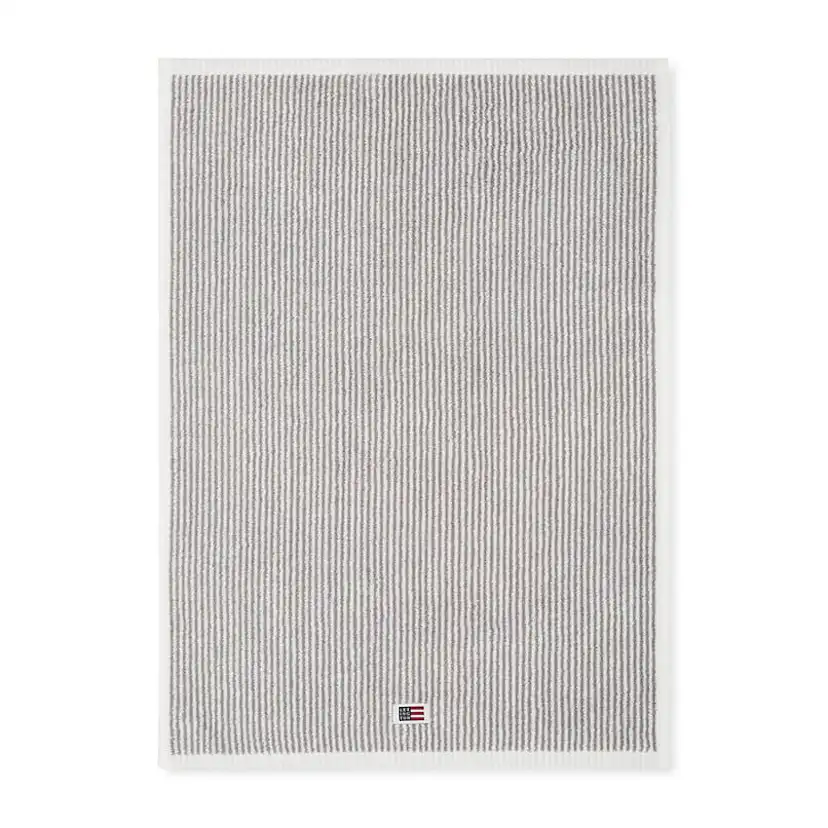 Handduk Lexington Icons Original Striped White-Gray