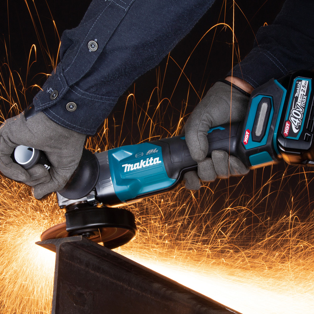 Vinkelslip Makita GA013GZ 40V XGT Ø125 mm utan Batteri och Laddare