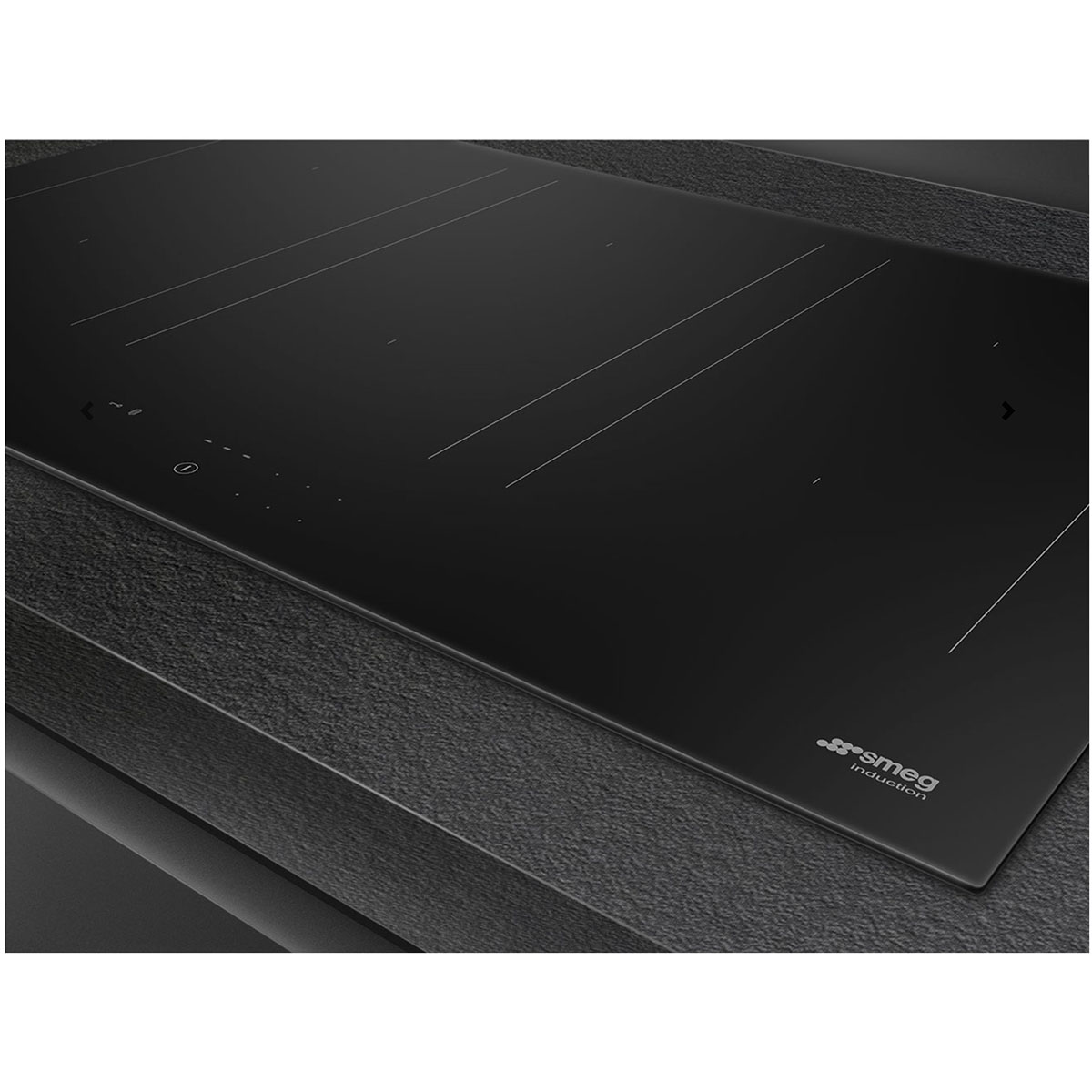 Induktionshäll Smeg SIM3864D Universell MultiZone Svart 6 Zoner
