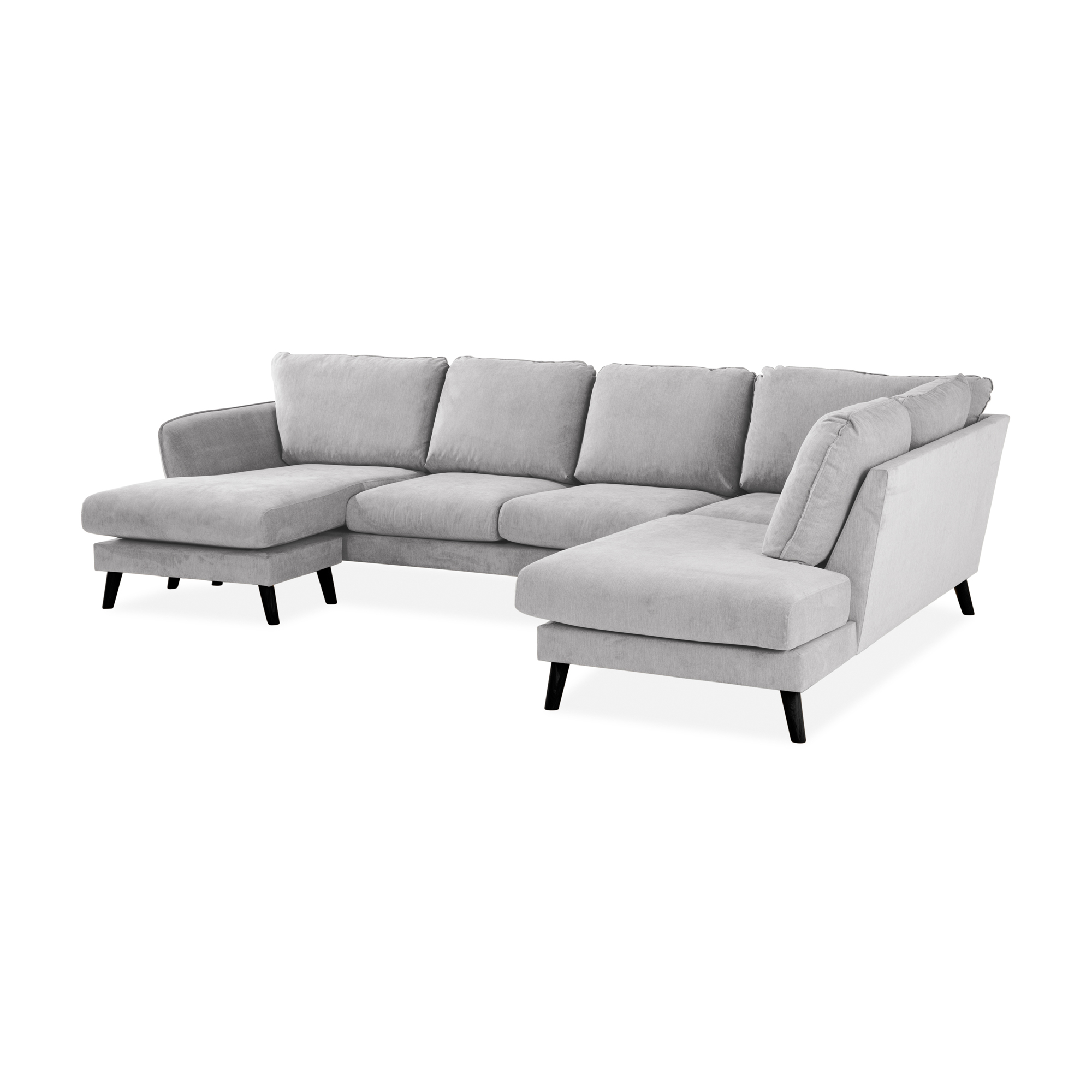 6-sitssoffa Scandi Days Trend Lyx U-formad med Divan och Schäslong 326 cm