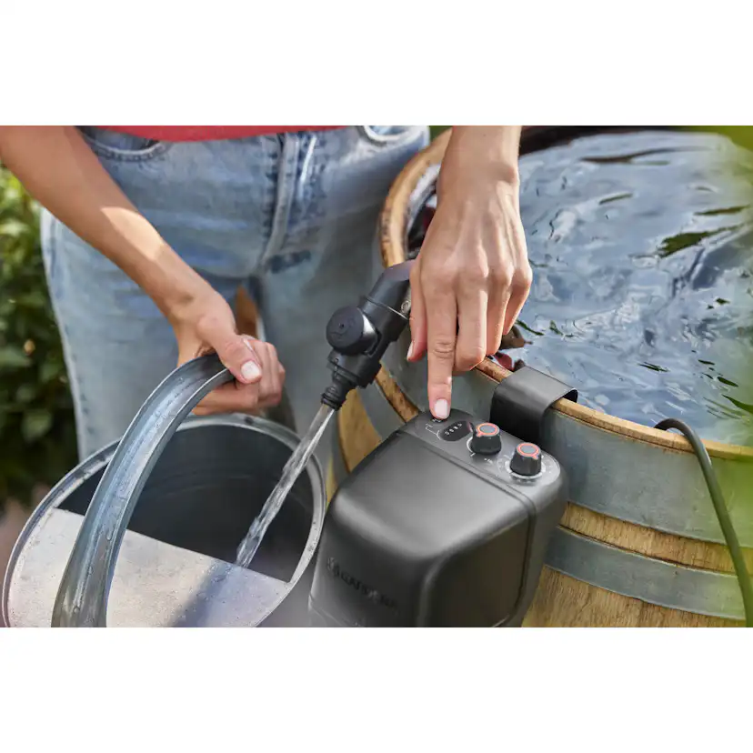 Pump Gardena 2400 Comfort För Regnvattentunna 18V P4A Automatisk