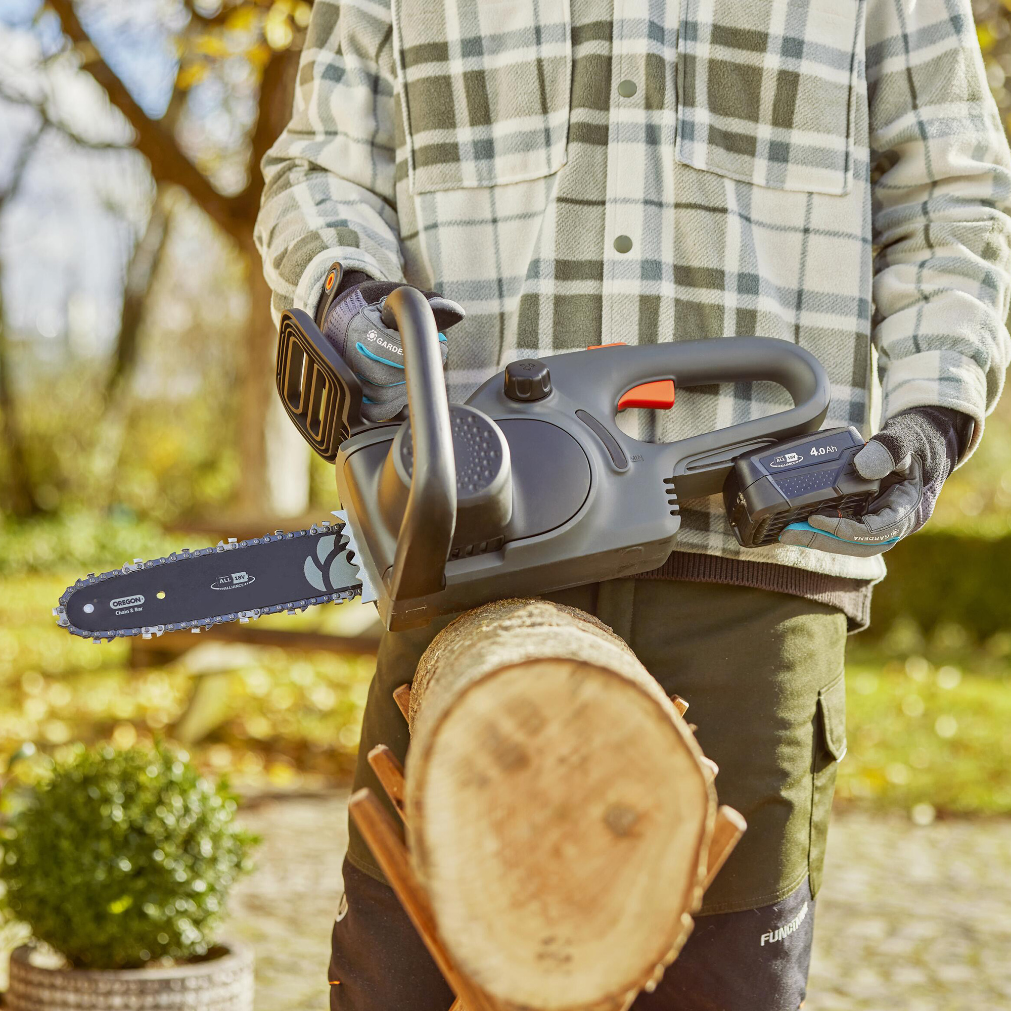 Grensåg Gardena PowerSaw 250/18V P4A Utan Batteri & Laddare
