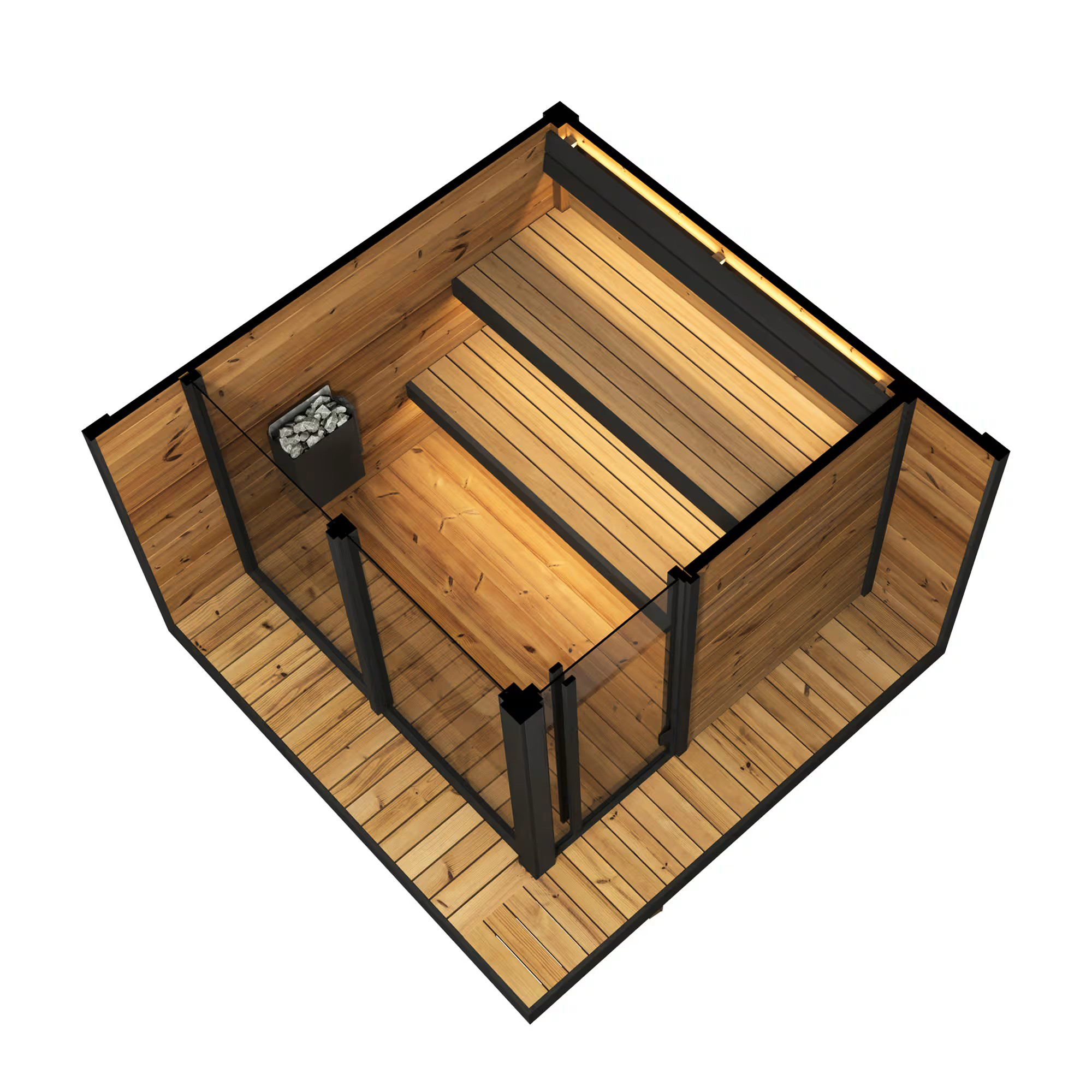 Bastukub Nordkapp.NU LEGEND Thermowood