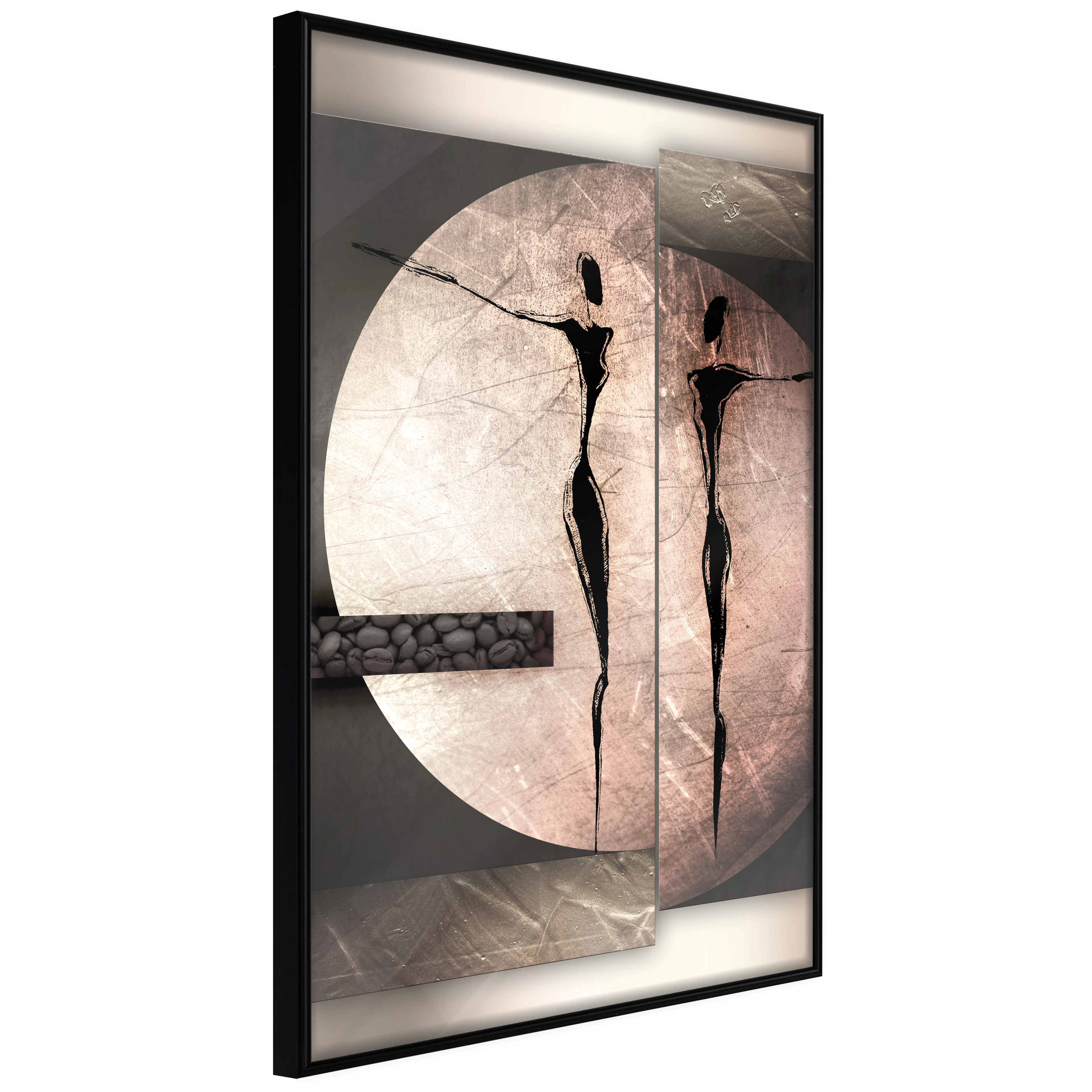 Affisch - Discussion [Poster] 20x30 Svart ram, 20x30 cm