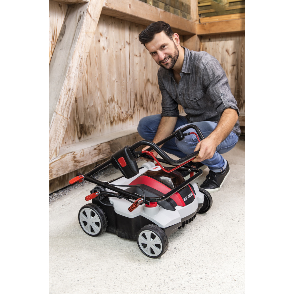 Vertikalskärare AL-KO SF 4036 Batteridriven med Batteri & Laddare