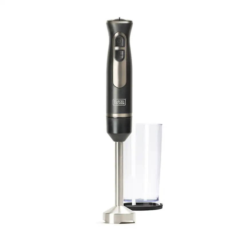 Stavmixer Black+Decker 800W Svart Tillbehör