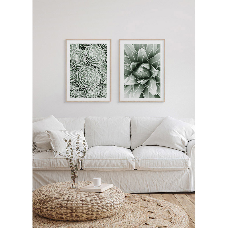 Poster Gallerix Bright Green Botanical No3