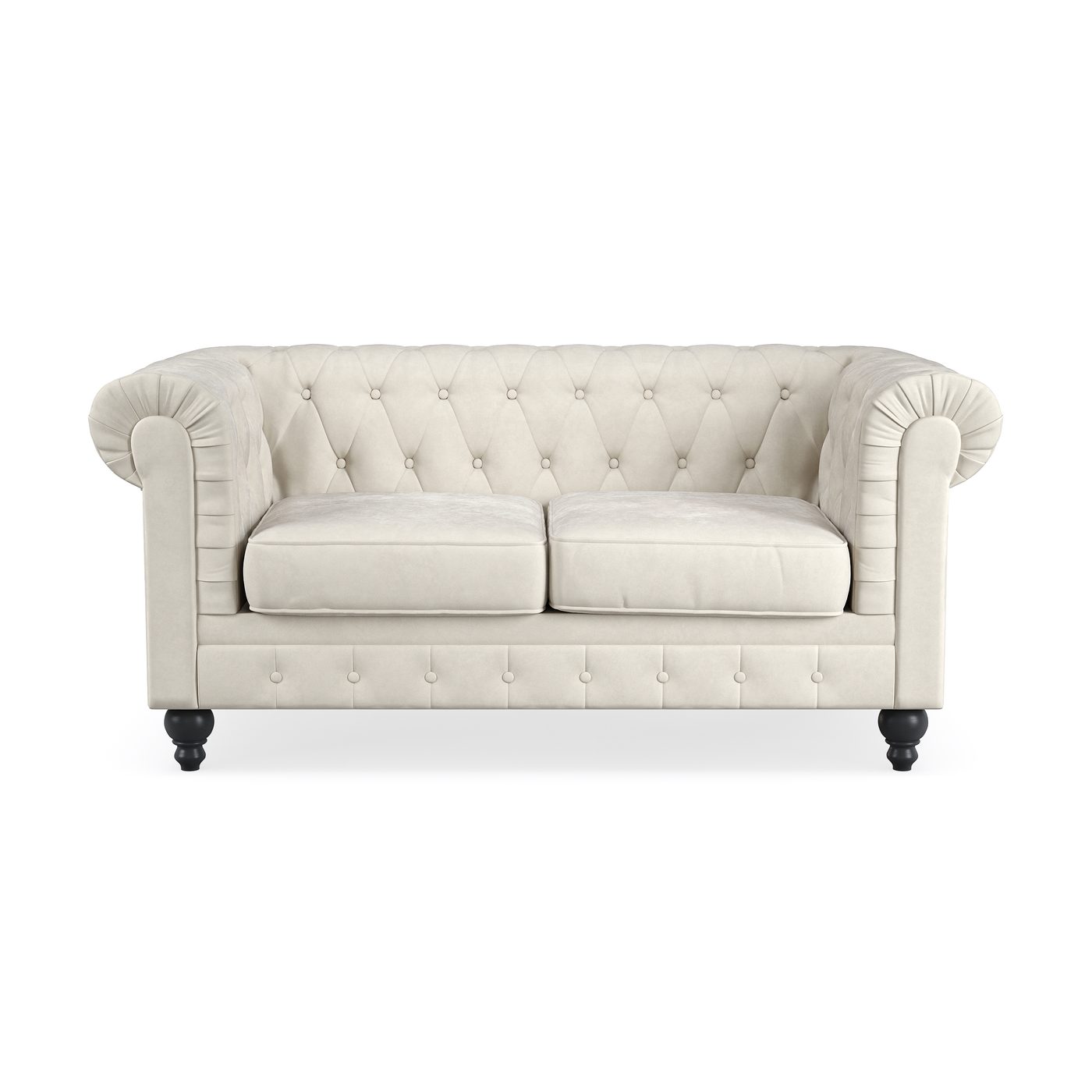 Soffa Manor House Chesterfield Lyx 2-sits Beige