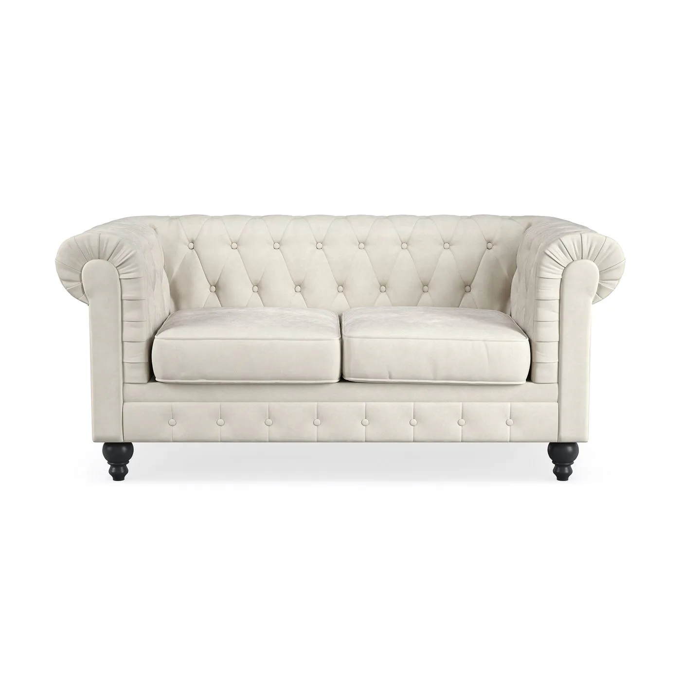 Soffa Manor House Chesterfield Lyx 2-sits Beige
