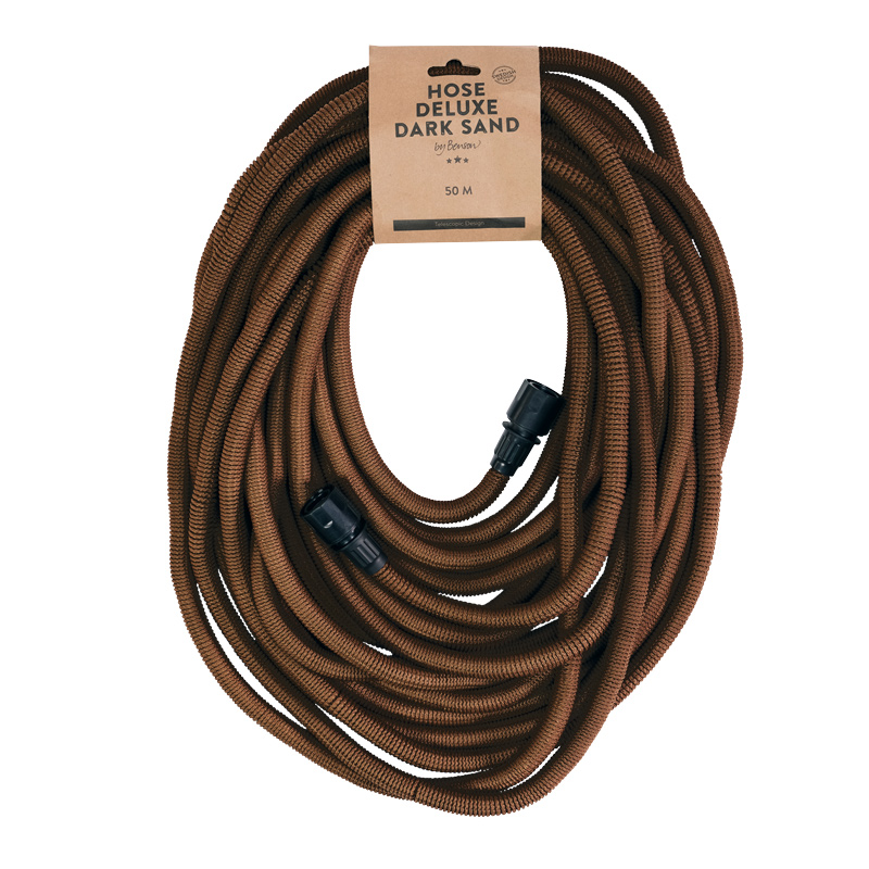 Trädgårdsslang By Benson Deluxe Mörk Sand 50 m