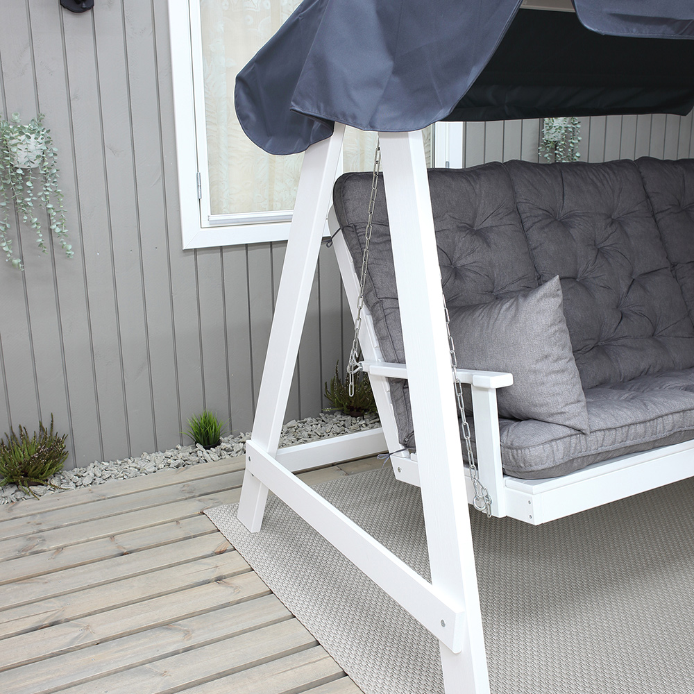 Hammockdyna Baltic Garden Malmö Dynset till Hammock med Hög Rygg, Grå