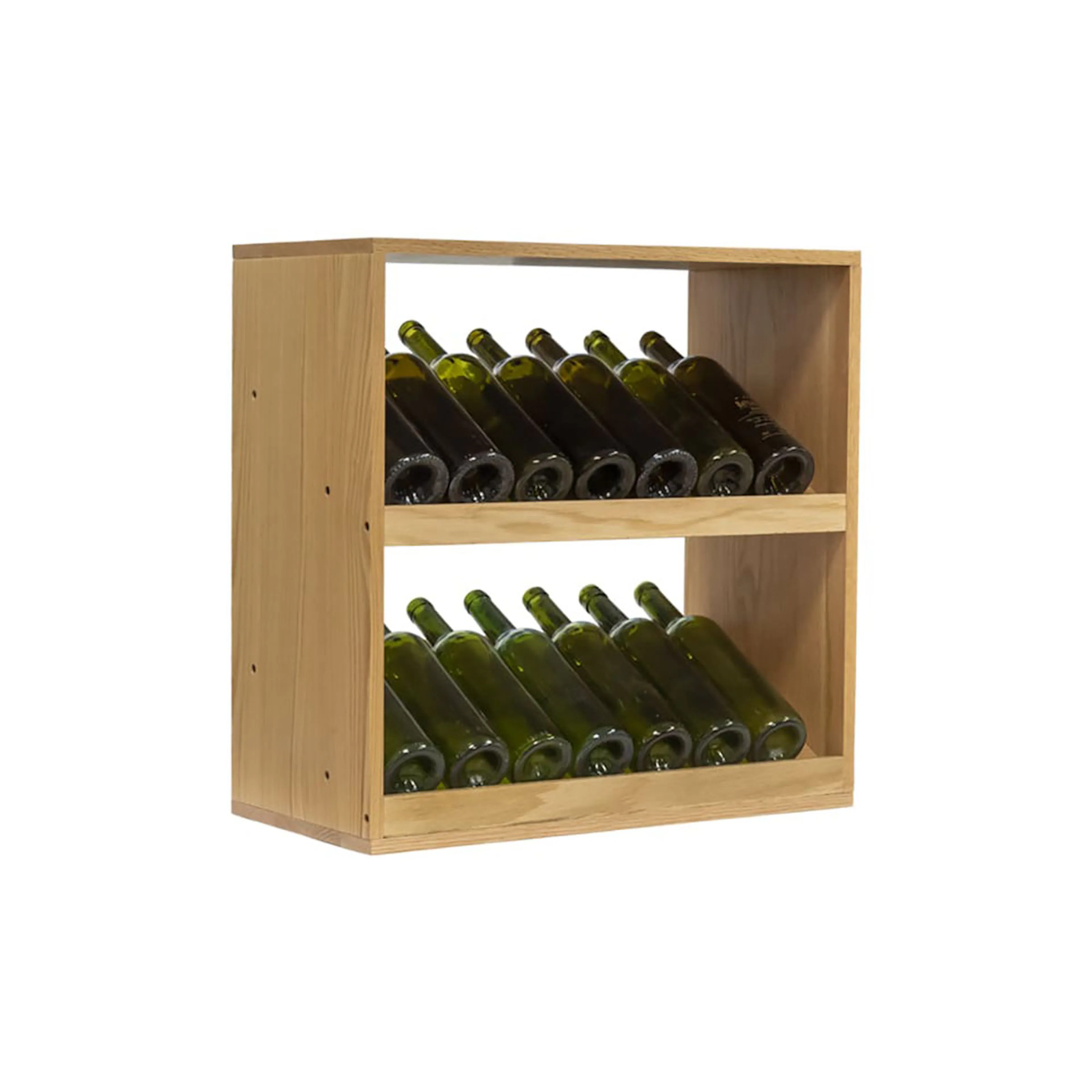 Vinställ mQuvée Ek Display 60x60x30 cm