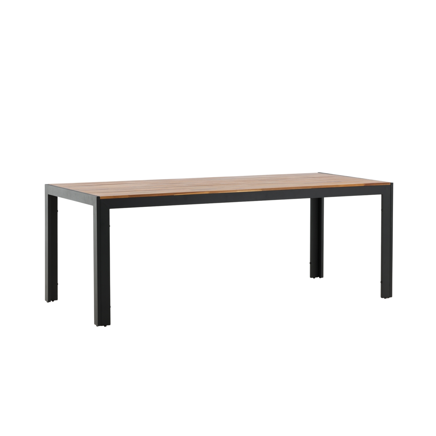 Bois Dining table 200*100cm  - Black Legs / Acacia Akacia/Svart