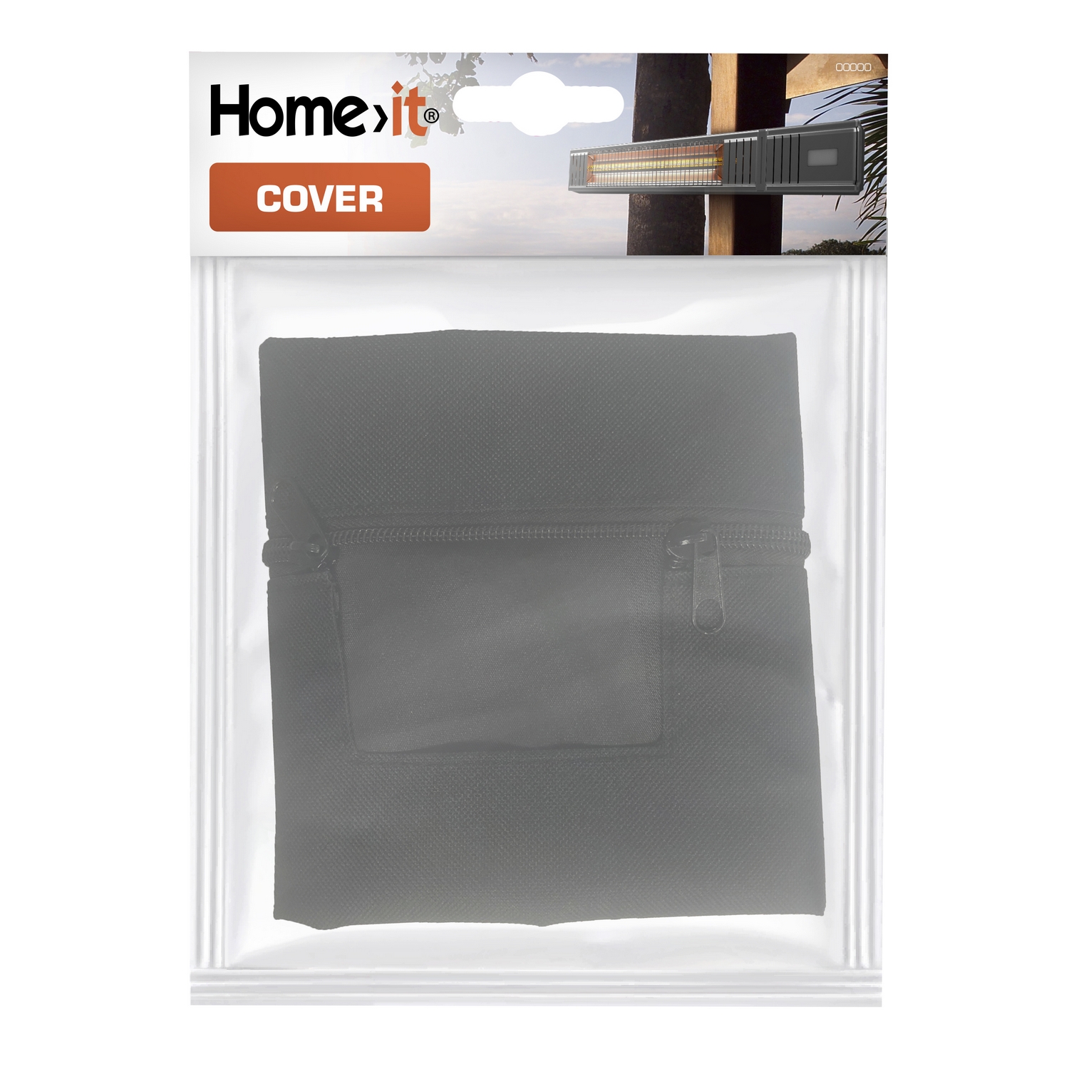 Överdrag Home it för Vägghängda Terrassvärmare Svart