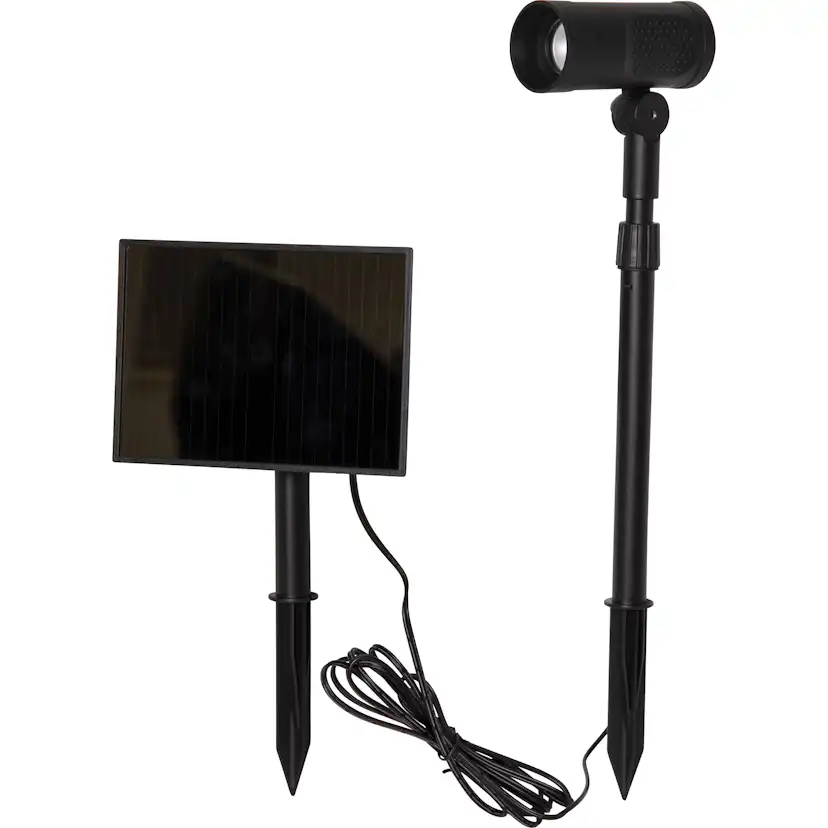 Spotlight Solcell Star Trading Powerspot 53 cm Varmvit