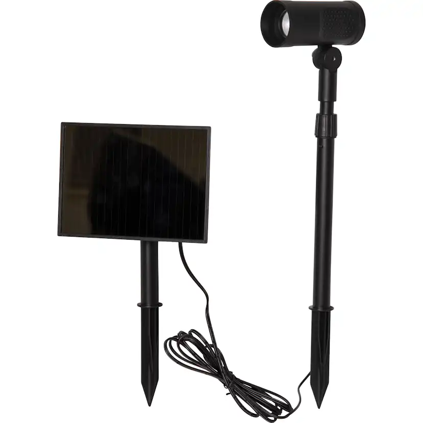 Spotlight Solcell Star Trading Powerspot 53 cm Varmvit