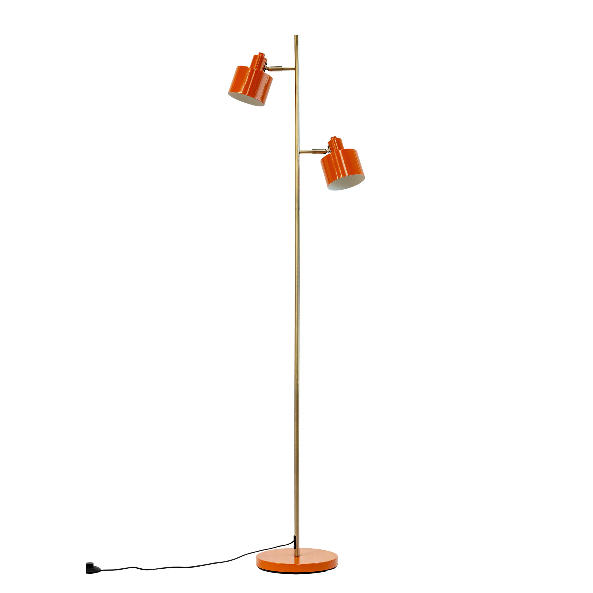 Orange/Mässing