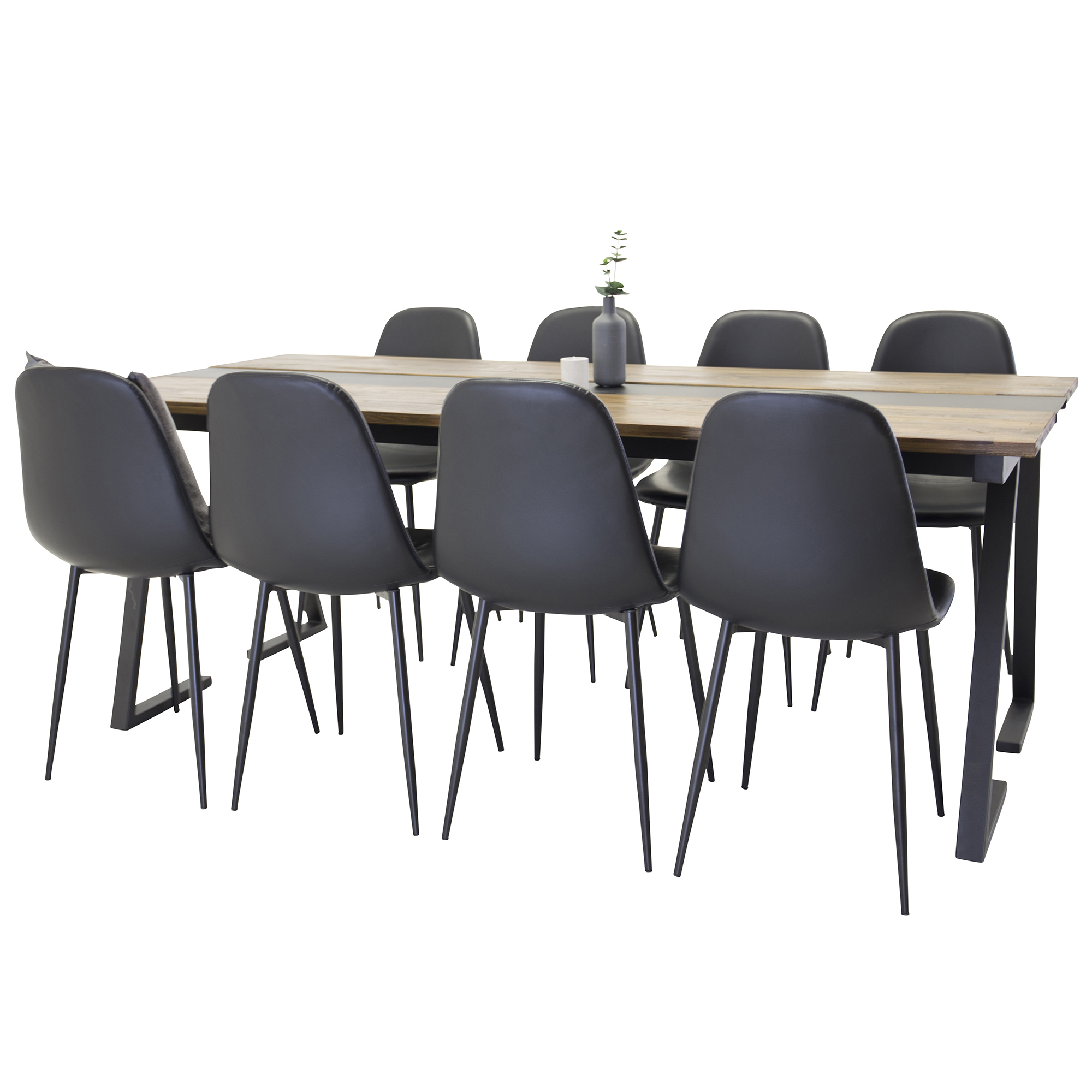 Matgrupp Venture Home Jane med 8 Pobbie Stolar