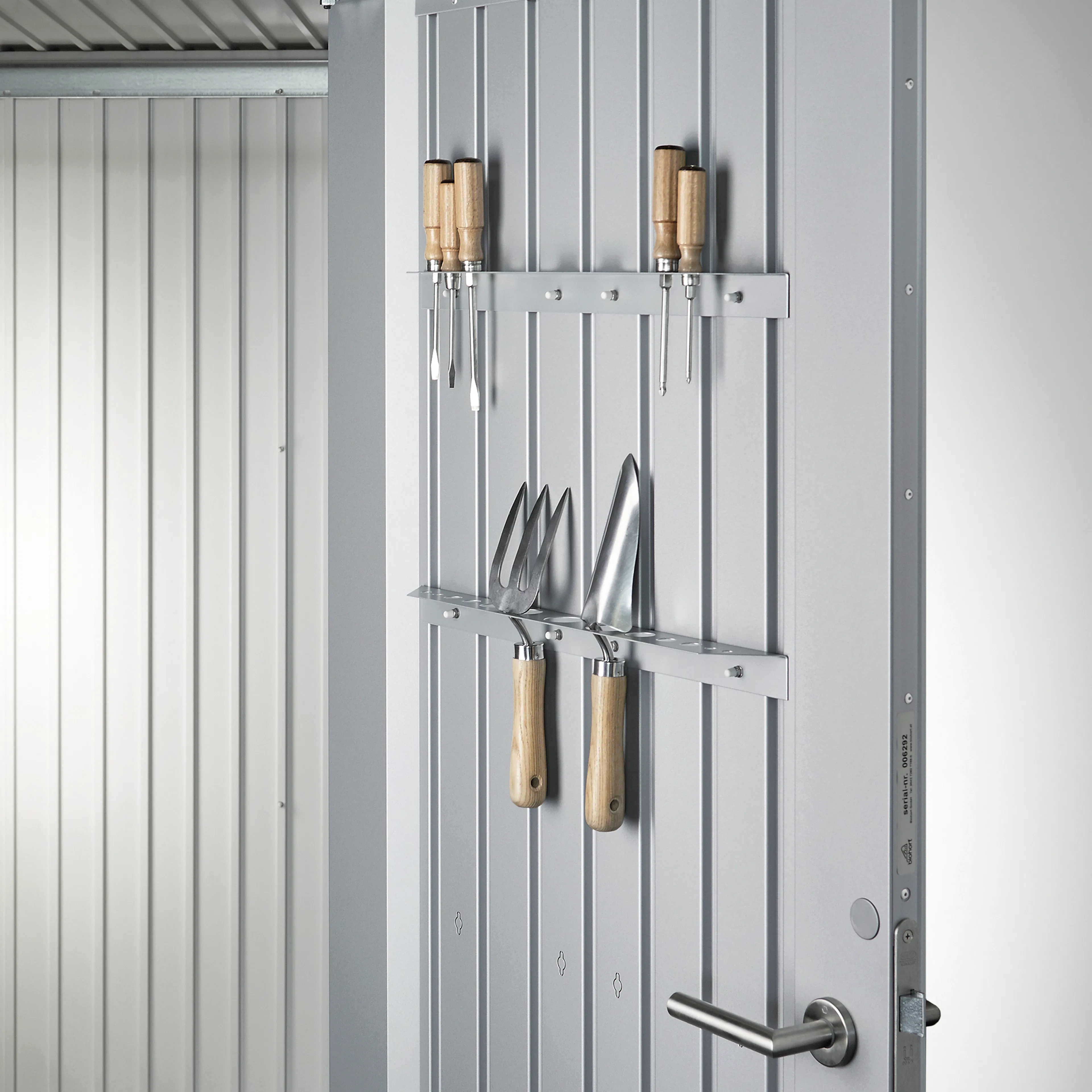 Tool holder for AvantGarde, HighLine, Panorama, HighBoard, m Metallic Silver