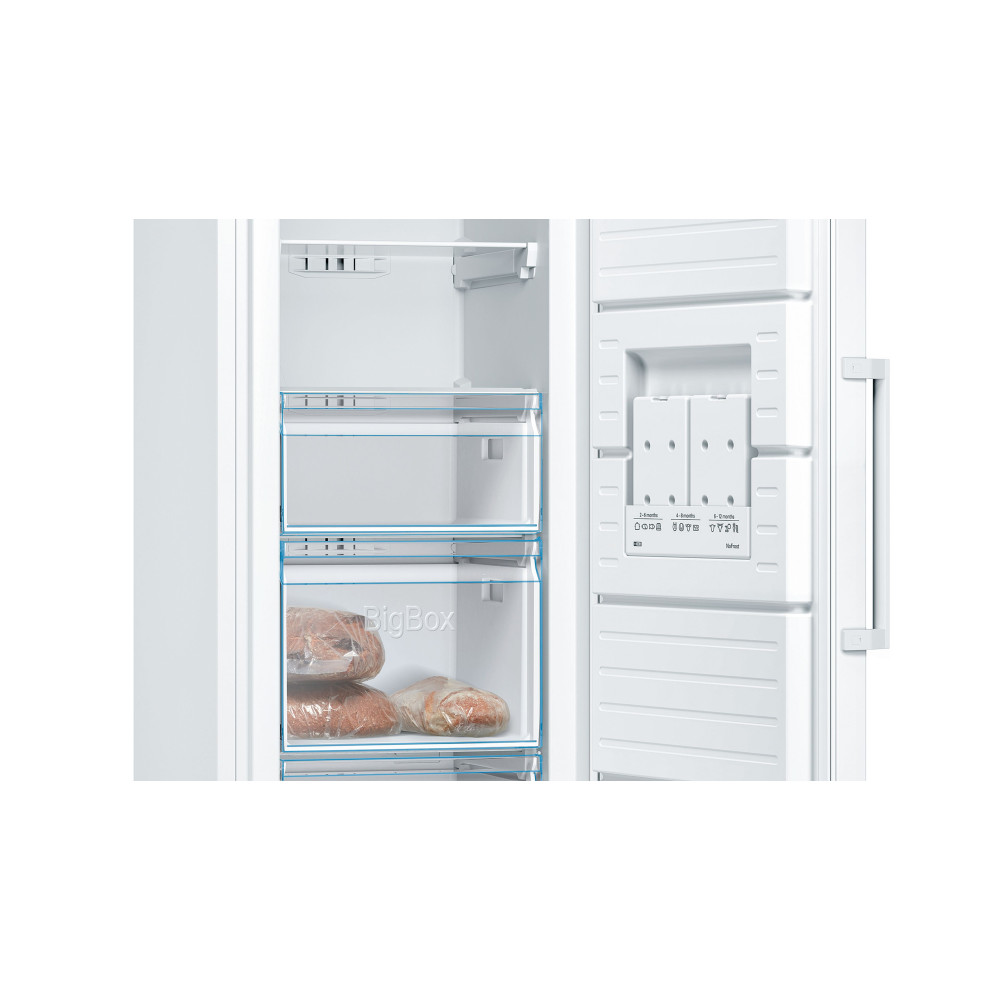 Kyl/Frys Paket Bosch KSV36NWEP + GSN36VWEP Serie 2 186 cm Vit
