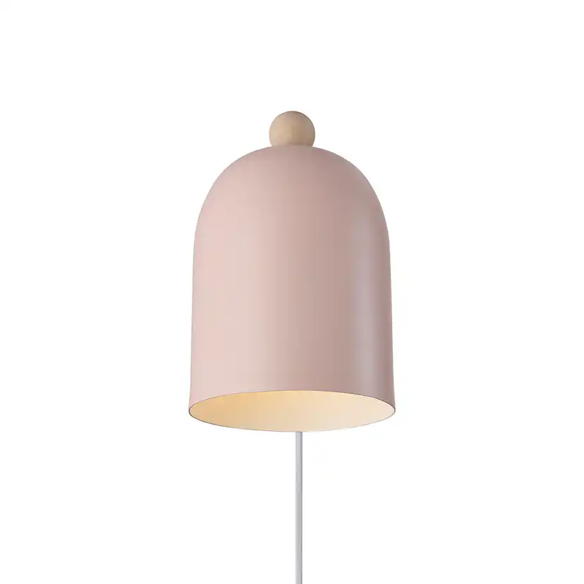 Gaston | Vägglampa | Puderrosa Rosa