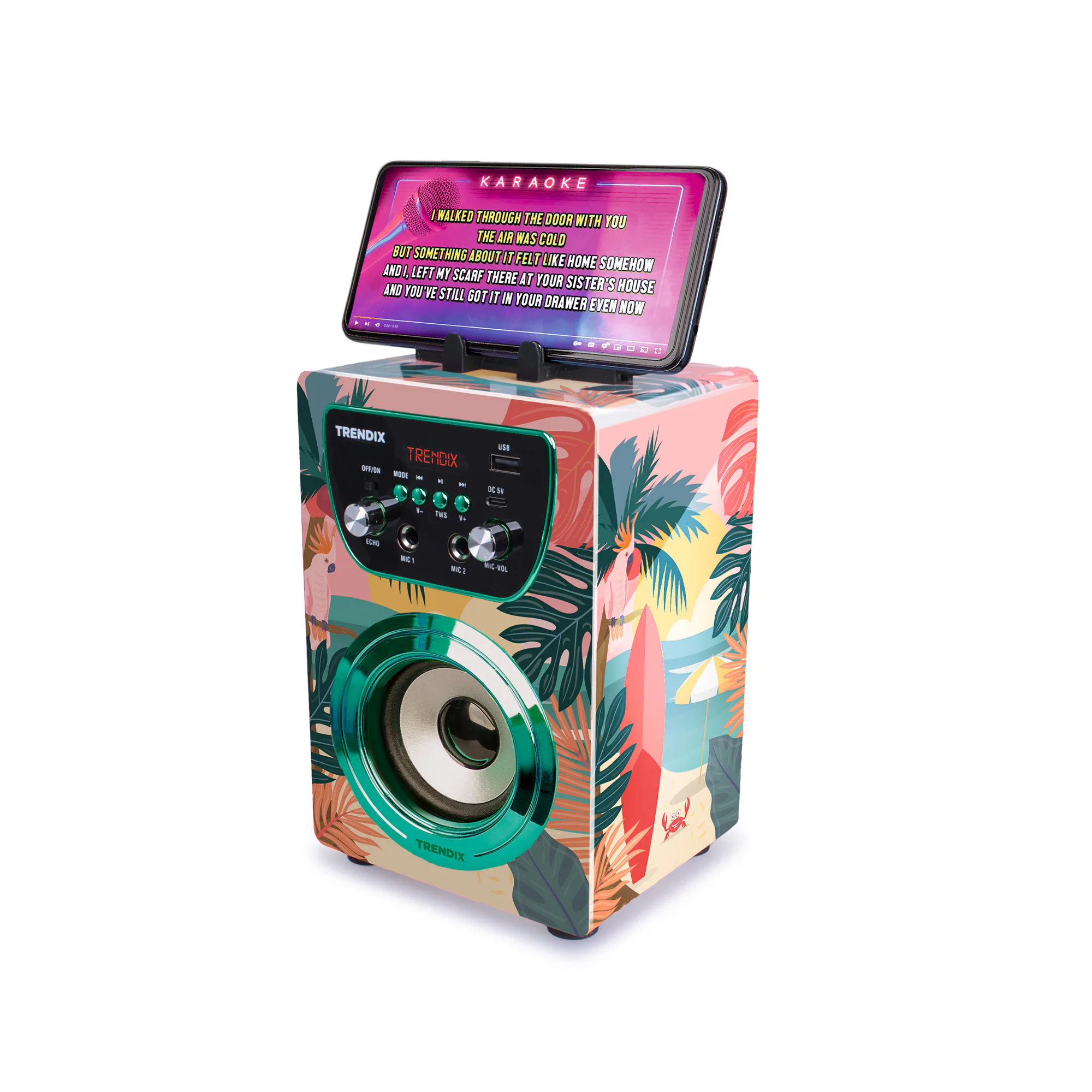 Karaokemaskin Trendix Tropical Vibes Wired