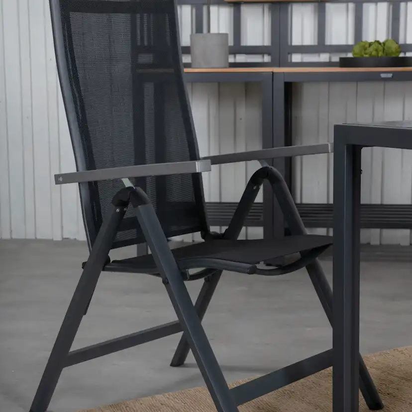 Matgrupp Utomhus Venture Home Bront med 6 Aleyna PositionsTrädgårdsstolar