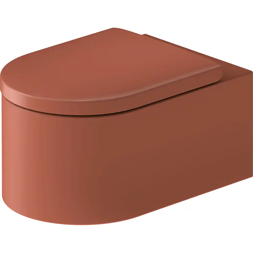 WC vägg, Ytterfärg Kanel Matt 570 mm Kanel