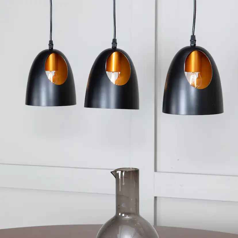 Taklampa Venture Home Emilio Rak 3L