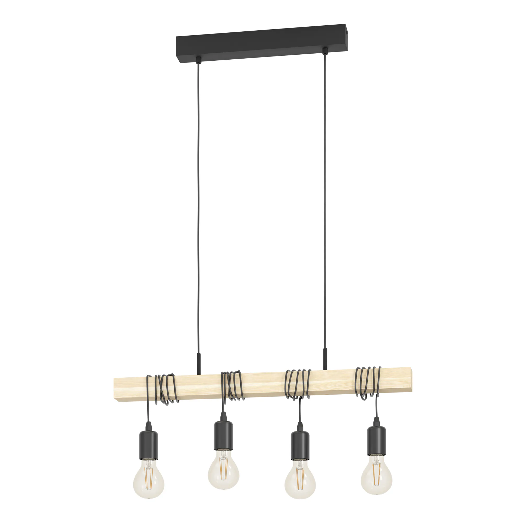 HL/4 SCHWARZ/HOLZ 'TOWNSHEND' 4 st