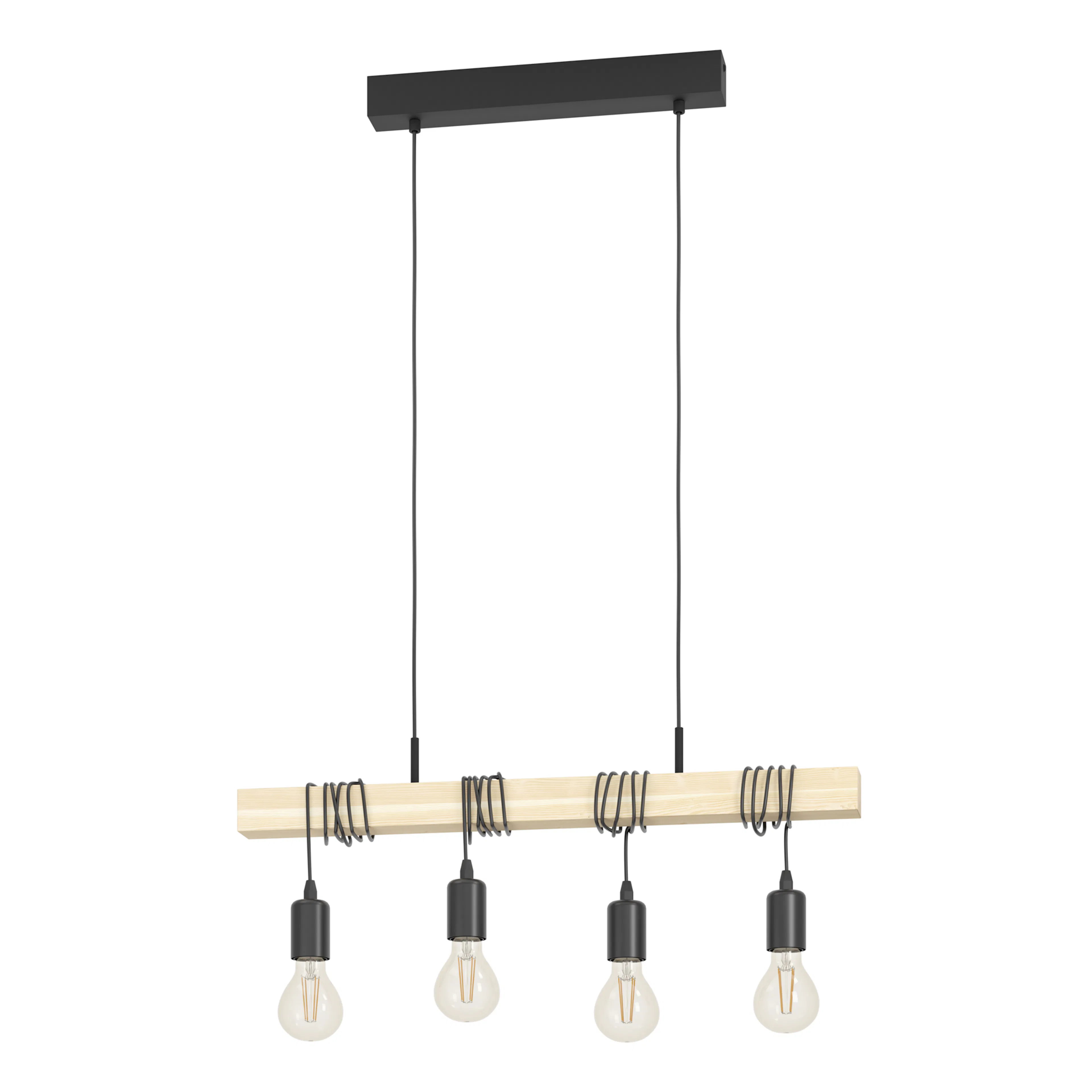 HL/4 SCHWARZ/HOLZ 'TOWNSHEND' 4 st