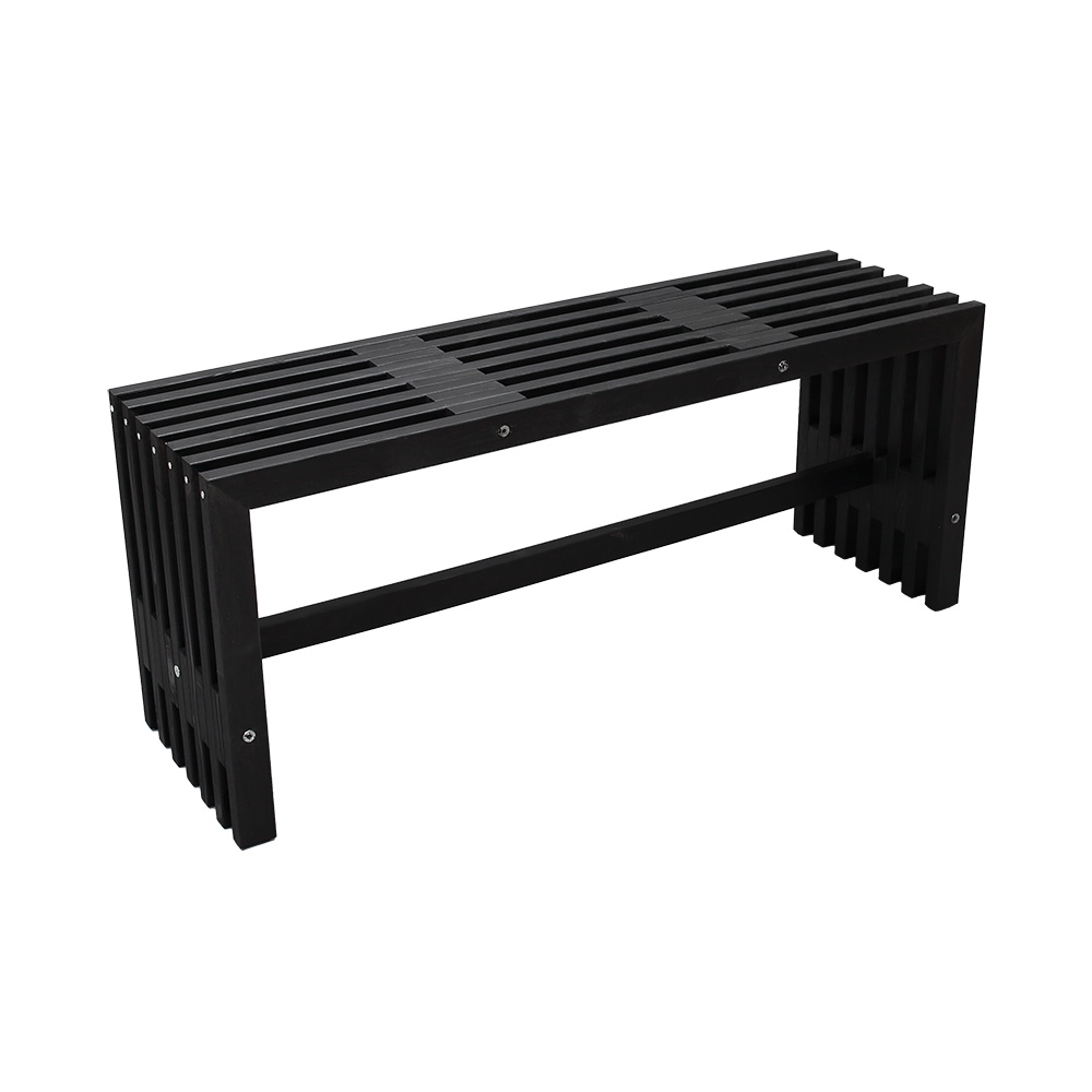 Bänk Baltic Garden Cigar Svart