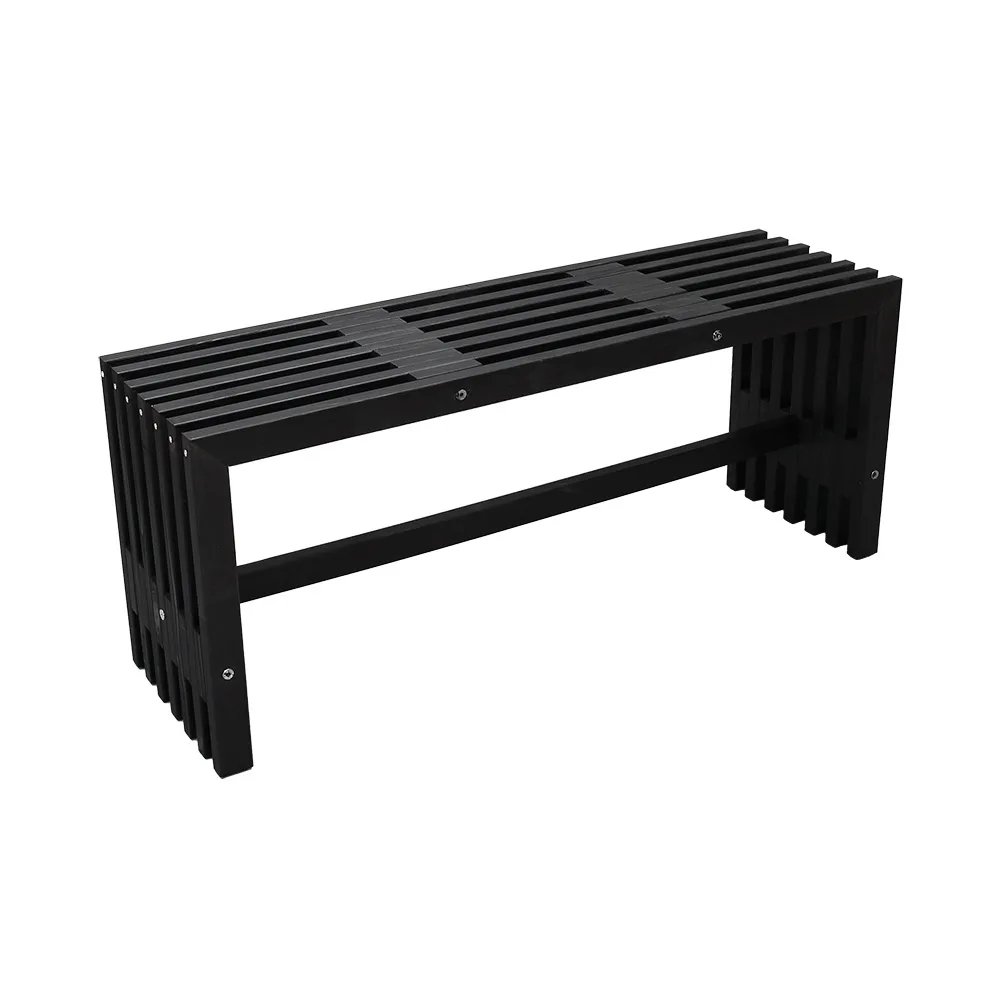 Bänk Baltic Garden Cigar Svart