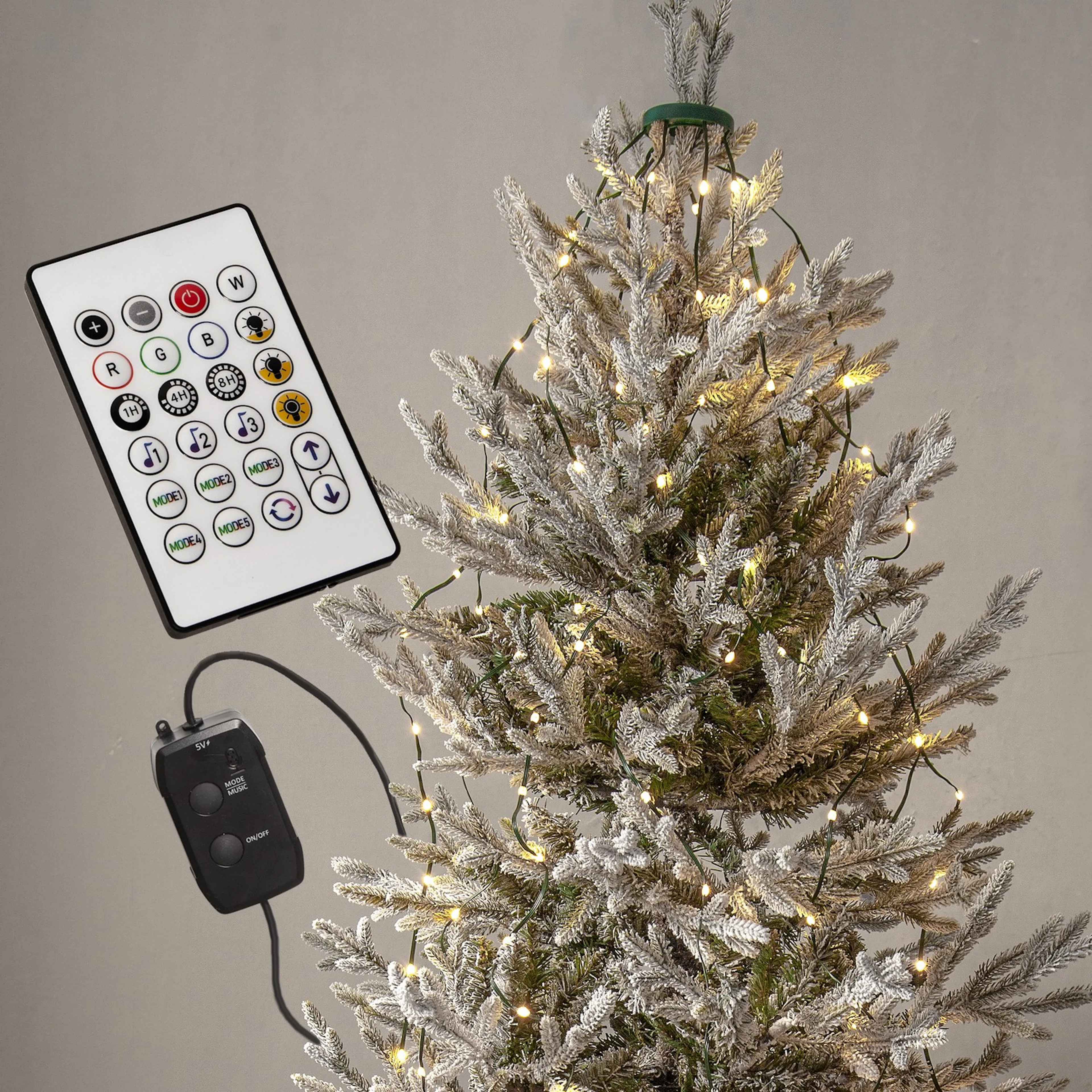 Julgransbelysning Star Trading Smart Tree Light Chain