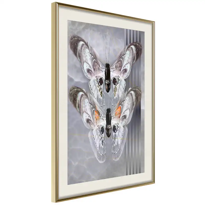 Poster Artgeist Affisch Couple Butterfly