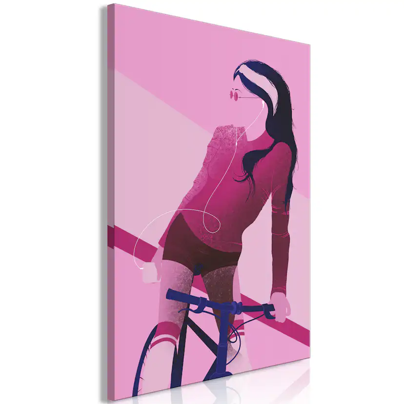 Tavla Arkiio Woman on Bicycle