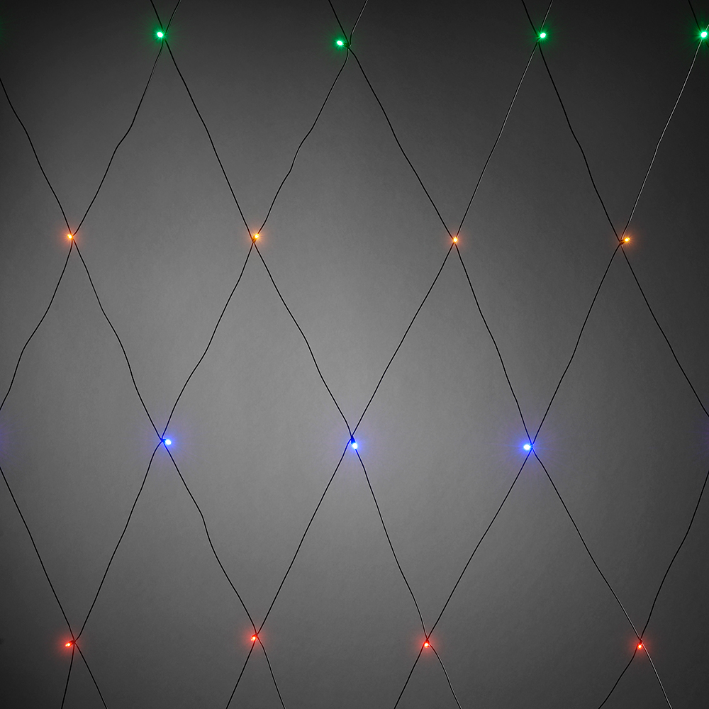 Ljusnät Gnosjö Konstsmide 64 st LED 2x2 m