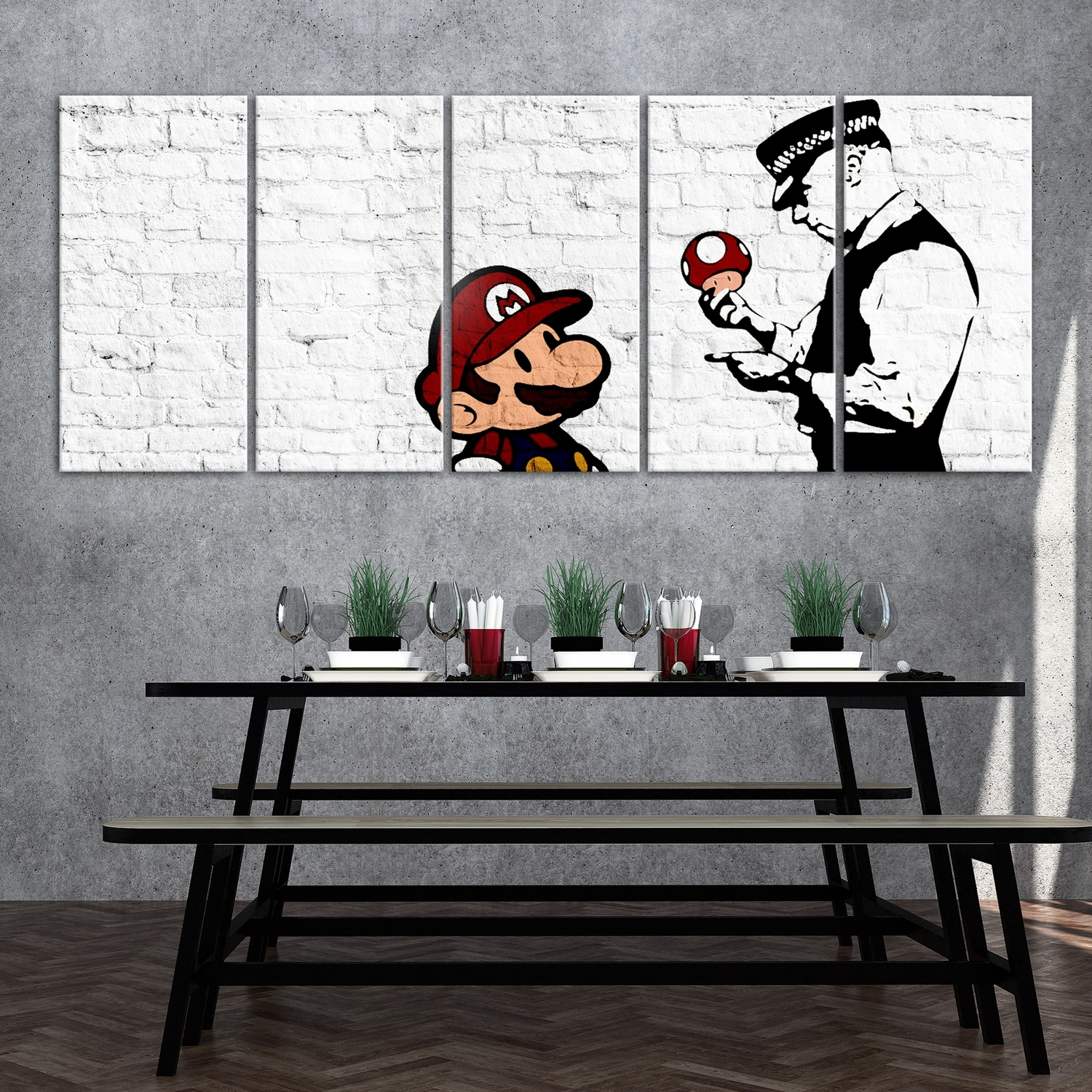 Tavla Arkiio Graffiti On Brick