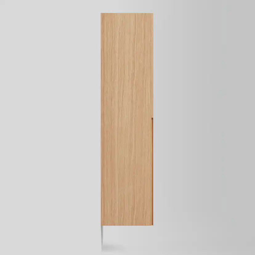 Högskåp Grip 40/40, Låda Natural Oak, 4 Hy, 2 Lå, Hö Färg: Natural Oak, Hägning: Höger