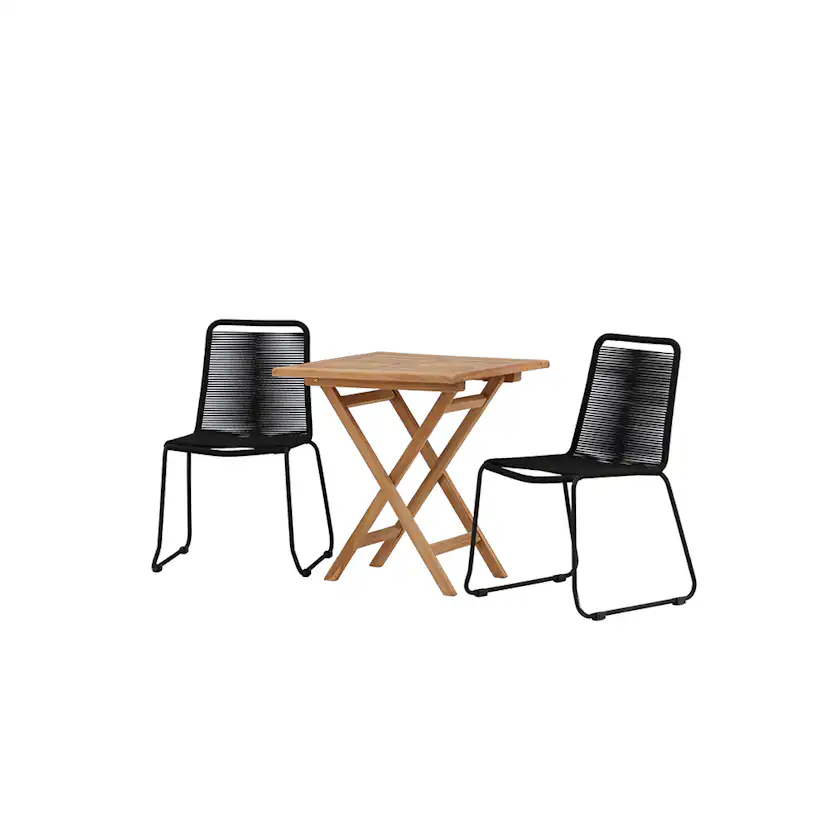Cafégrupp Venture Home Kenya med 2 Lindos Stolar