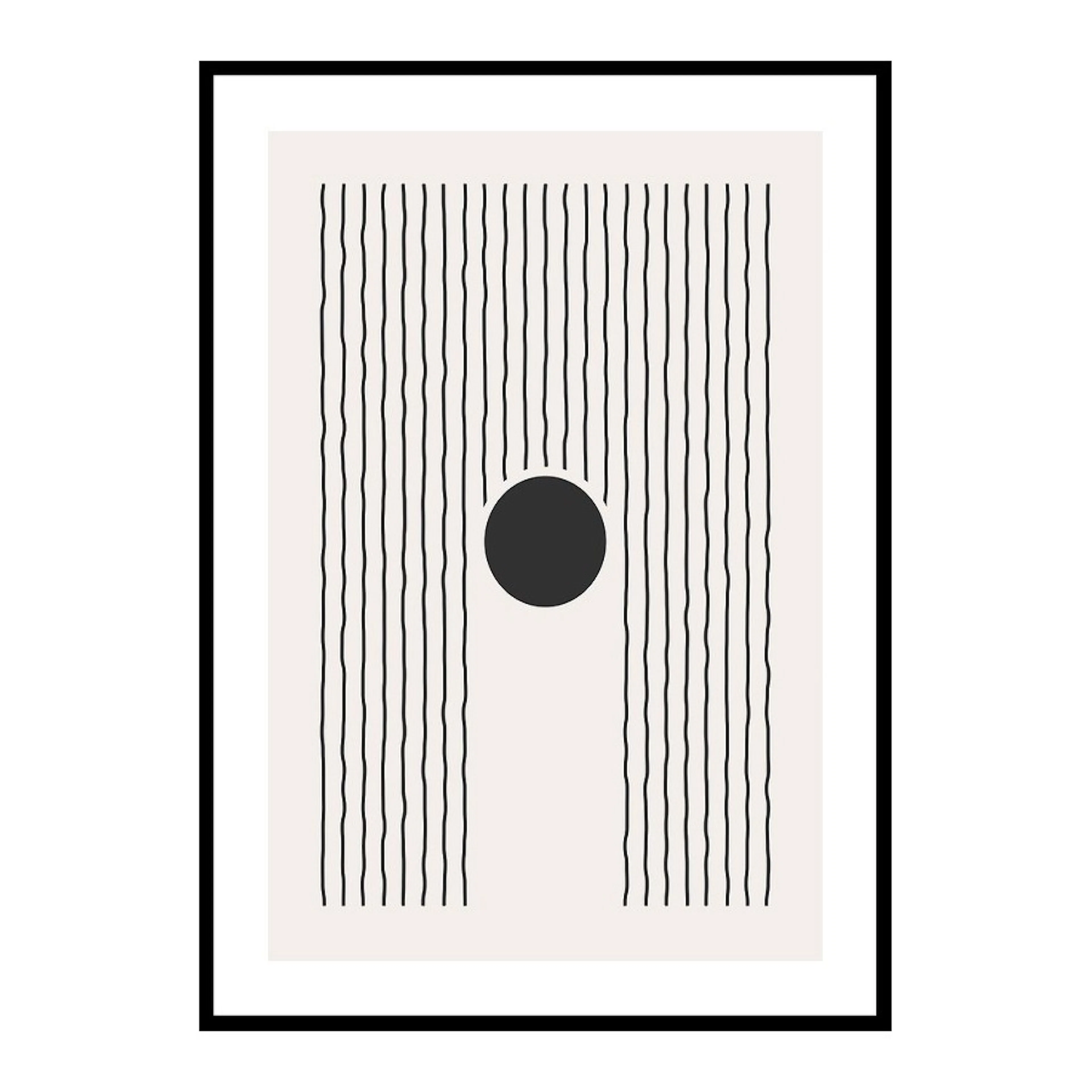 Poster Gallerix Flow Shapes No1