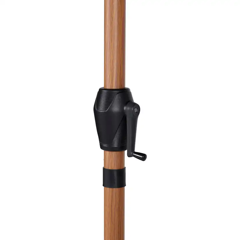 UMBRELLA W/CRANK Ø3M (48861) Teak/Svart