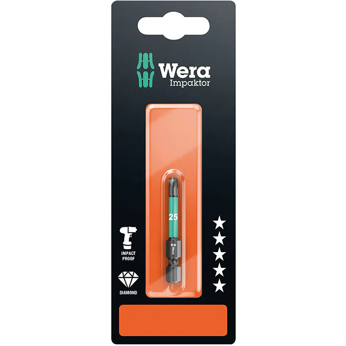 Kraftbits Wera 867/4 Imp Dc Sb Tx20 Längd 50Mm