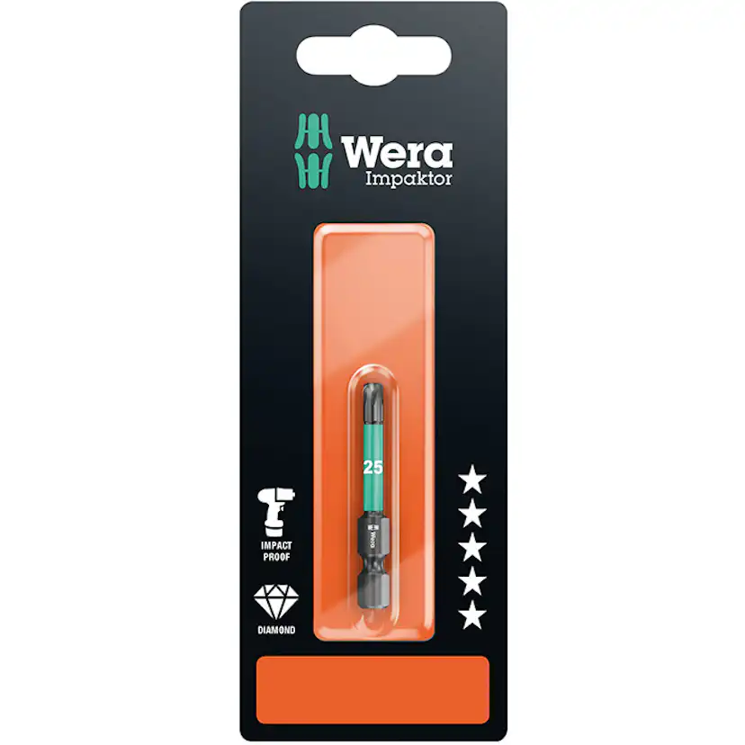 Kraftbits Wera 867/4 Imp Dc Sb Tx20 Längd 50Mm