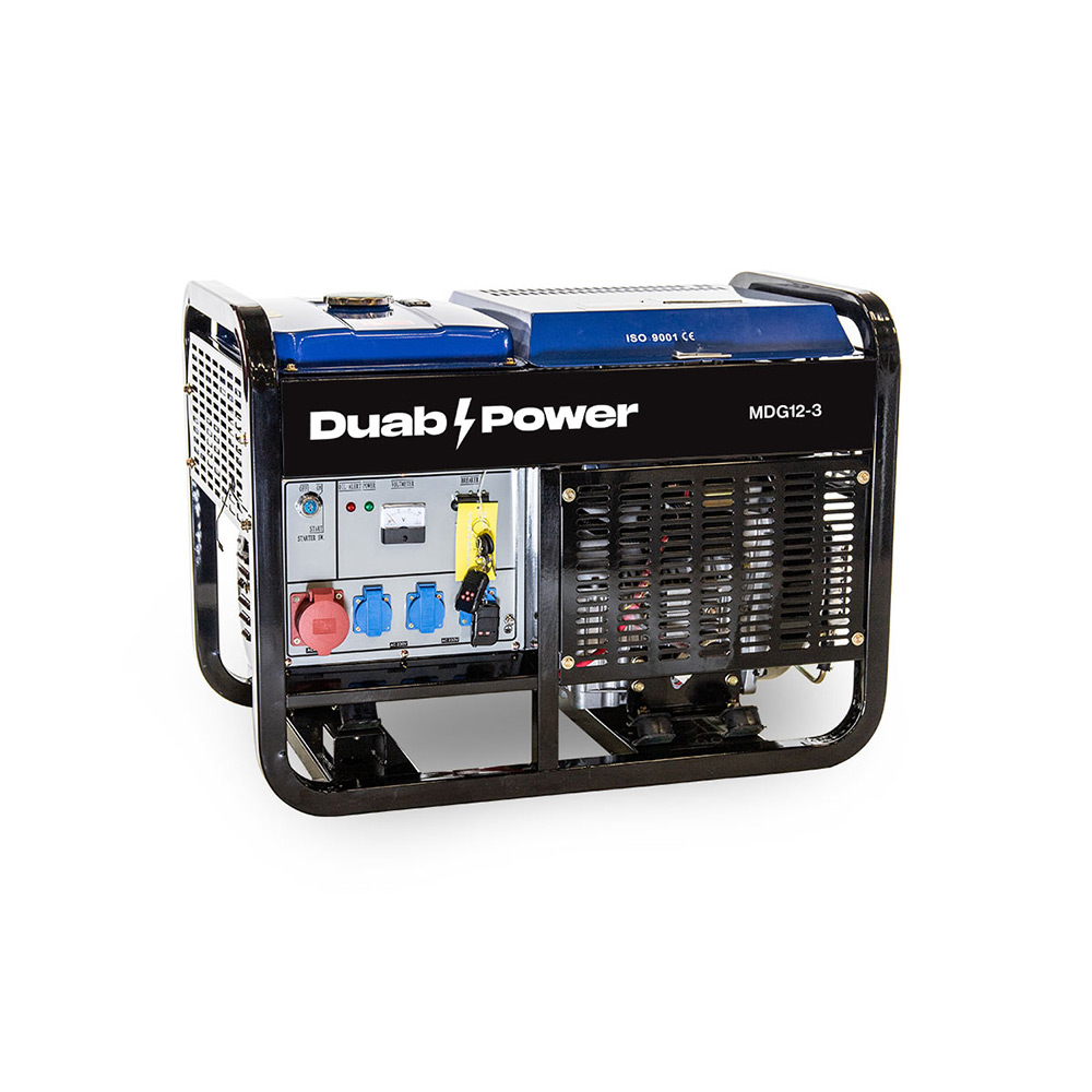 Elverk Duab-Power MDG12-3 3-fas Diesel fjärrstart