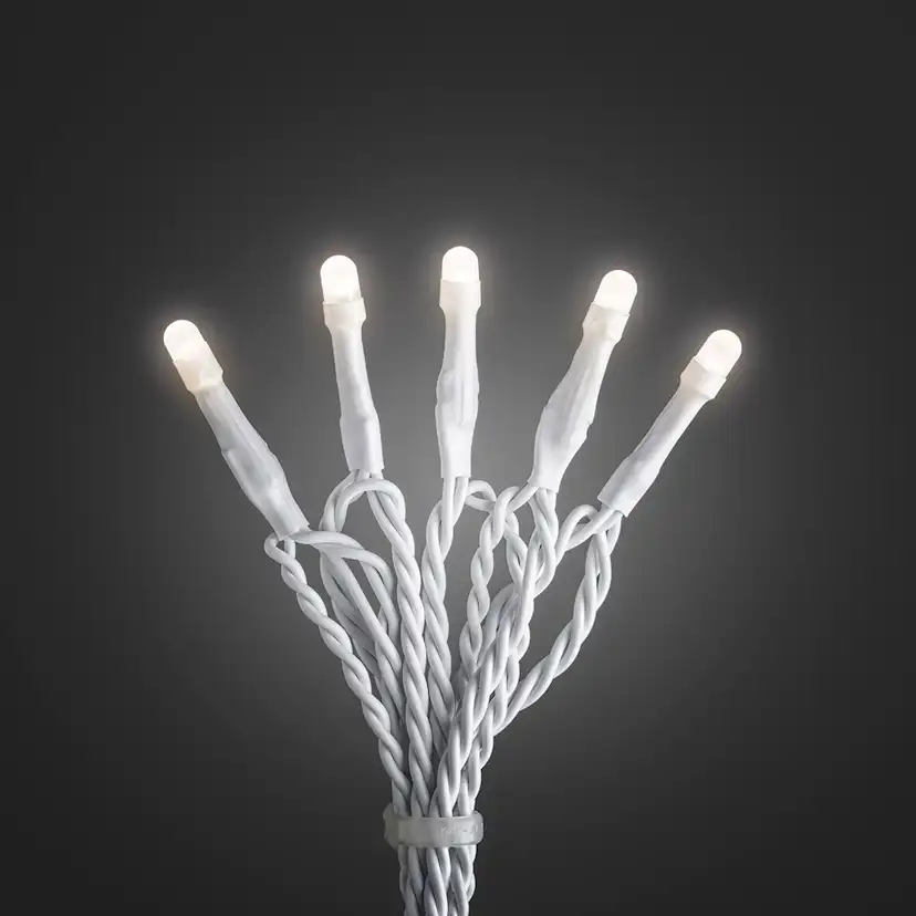 Ljusslinga Gnosjö Konstsmide 200 st LED Frostad Topp