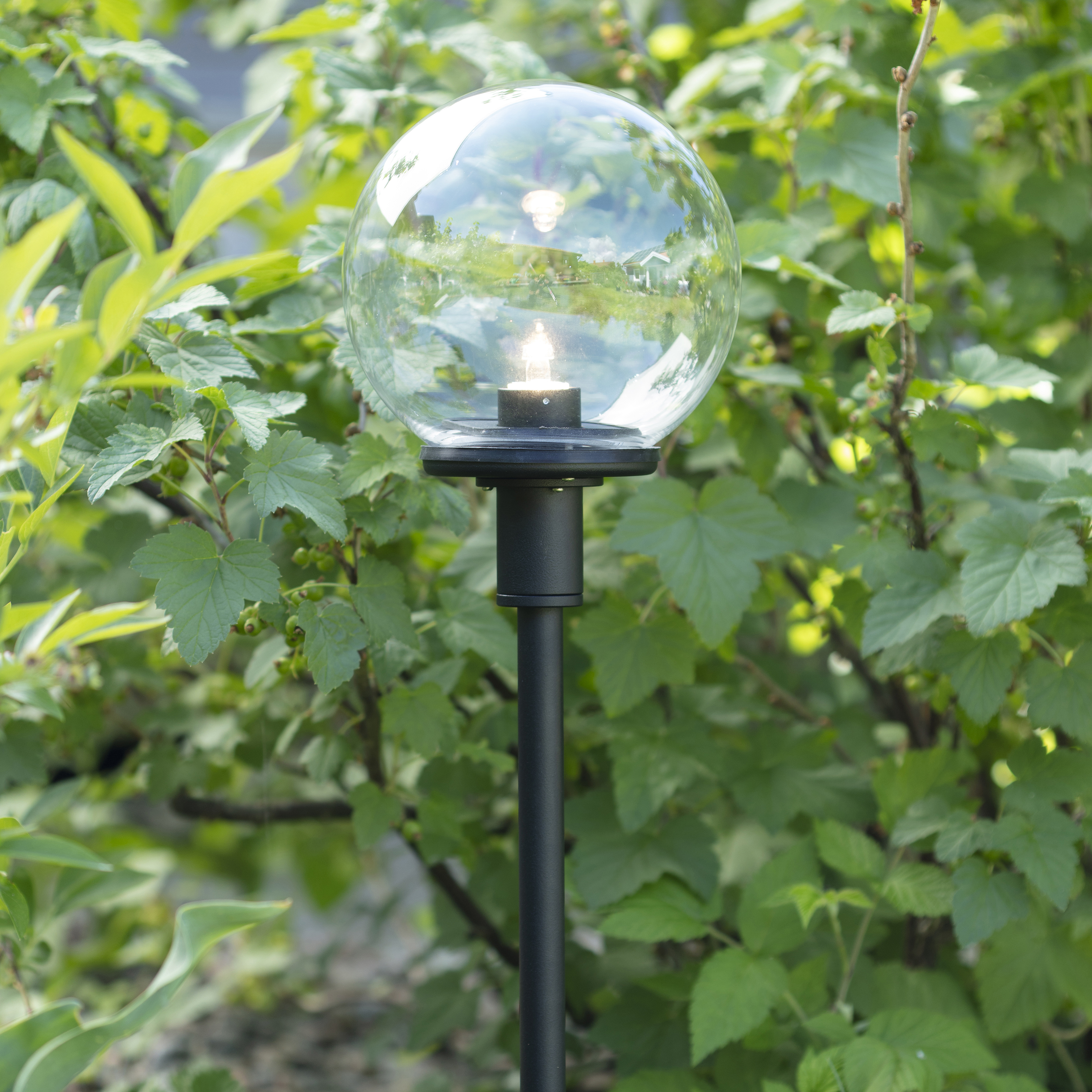 Pollare Markslöjd Garden 24 Svart Dimbar LED Utebelysning Aluminium 60cm