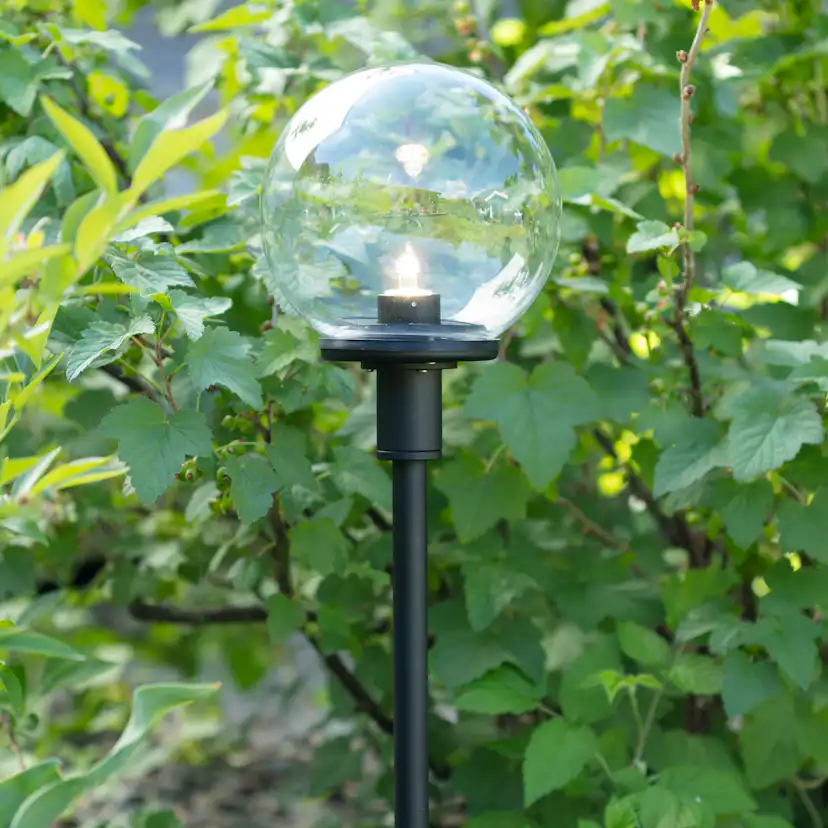 Pollare Markslöjd Garden 24 Svart Dimbar LED Utebelysning Aluminium 60cm