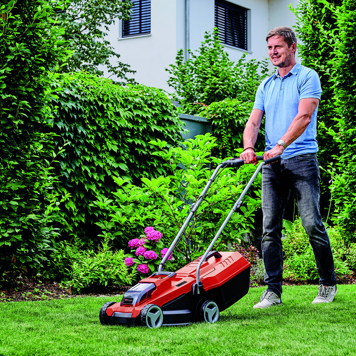 Gräsklippare Einhell GE-CM 18/32 Li Utan Batteri & Laddare