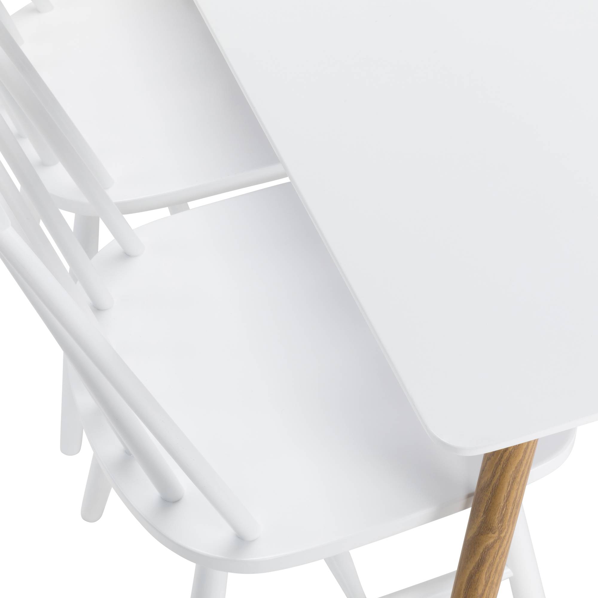 Matgrupp Basic Home Pontus Rektangulärt Matbord 120 cm med 4 Lowa Matstol